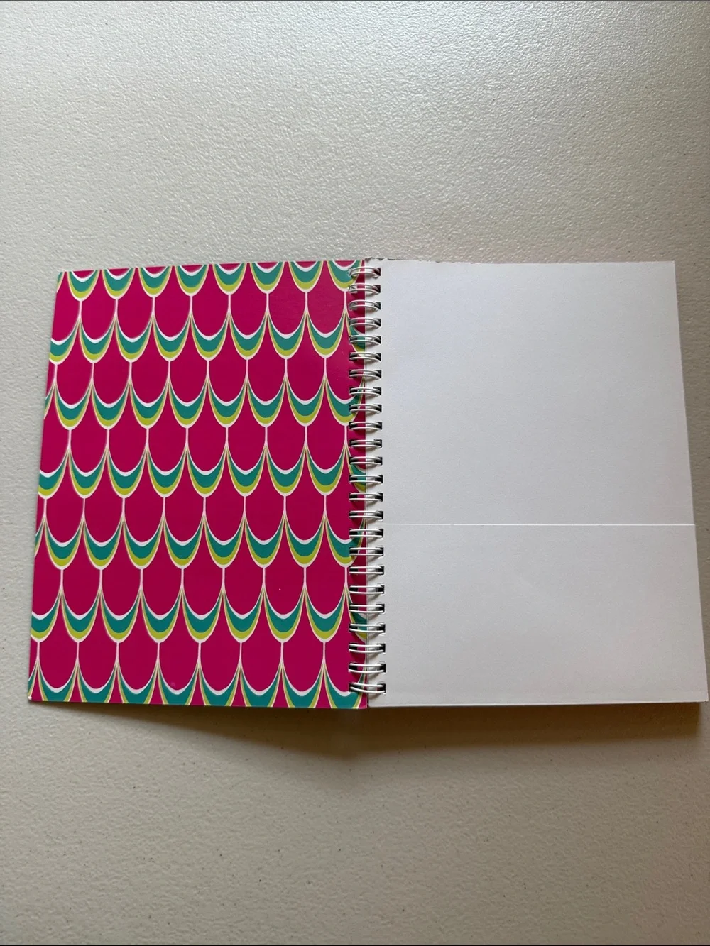 Lilly Pulitzer Spiral Notebook - Teal, Pink & Lime Accent